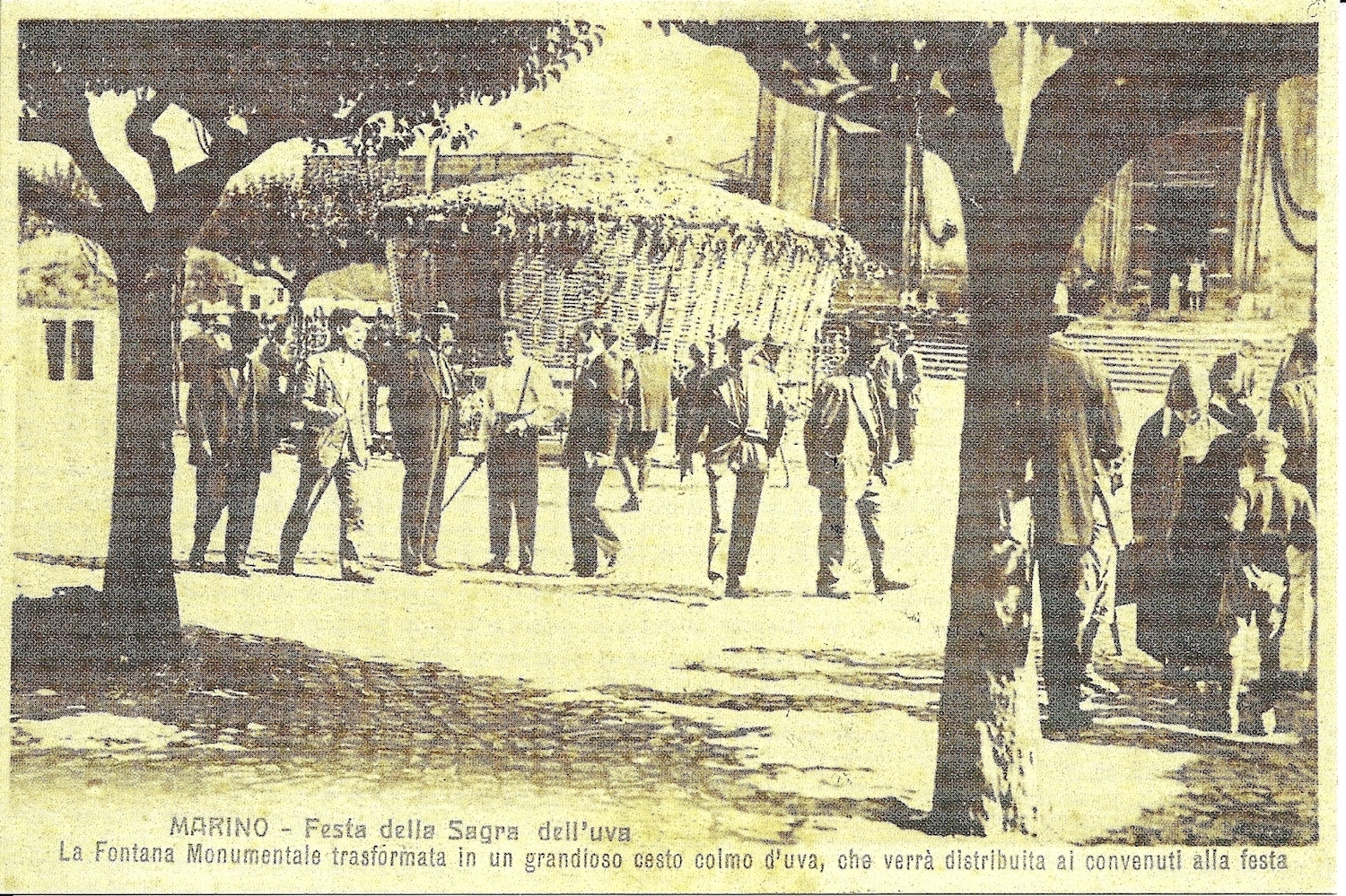 1^ SAGRA DELL'UVA - 1925 - FOTO